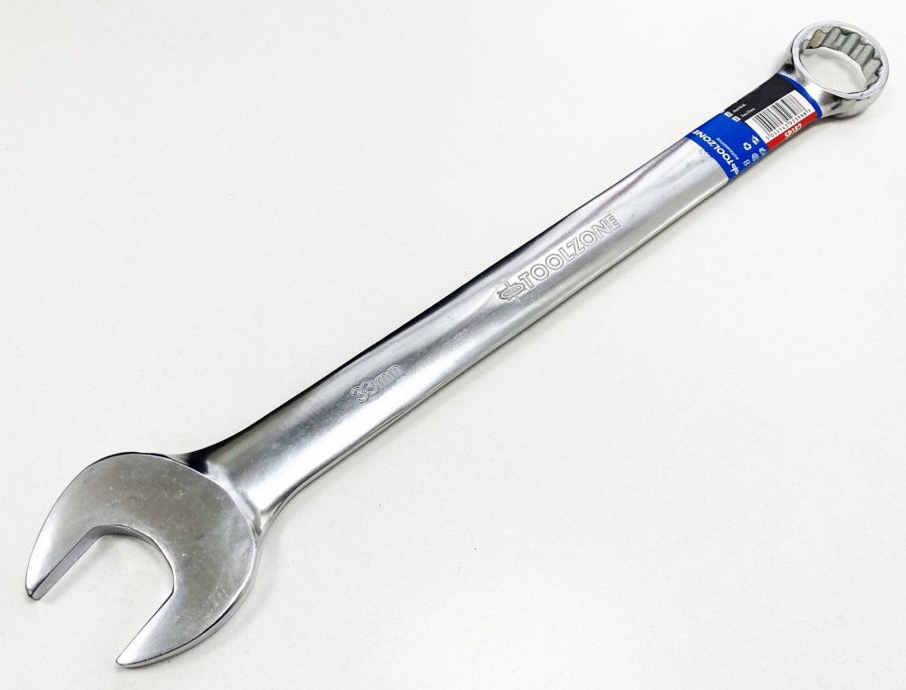 COMBINATION SPANNER 33mm 6150CRV MATT FINISH - TOOLZONE KDPSP182 thumbnail 3