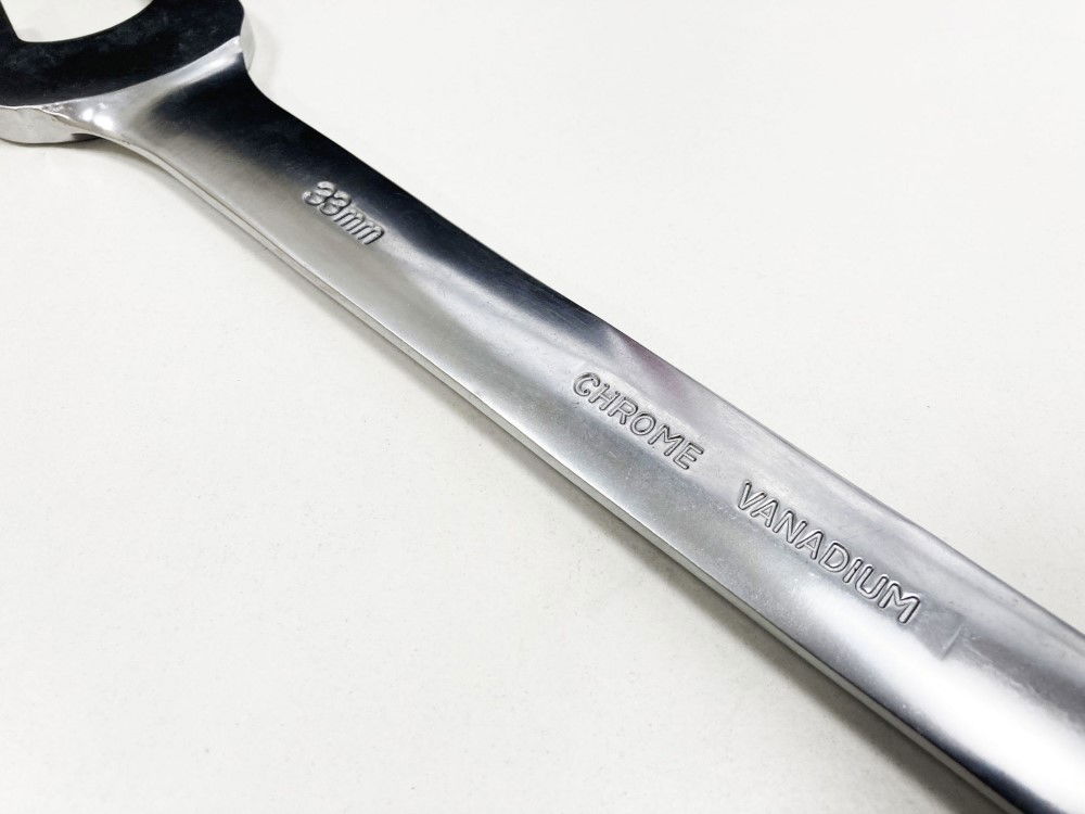 COMBINATION SPANNER 33mm 6150CRV MATT FINISH - TOOLZONE KDPSP182 thumbnail 5