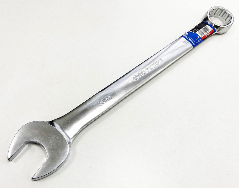 COMBINATION SPANNER 36mm 6150CRV MATT FINISH - TOOLZONE KDPSP184 thumbnail 3