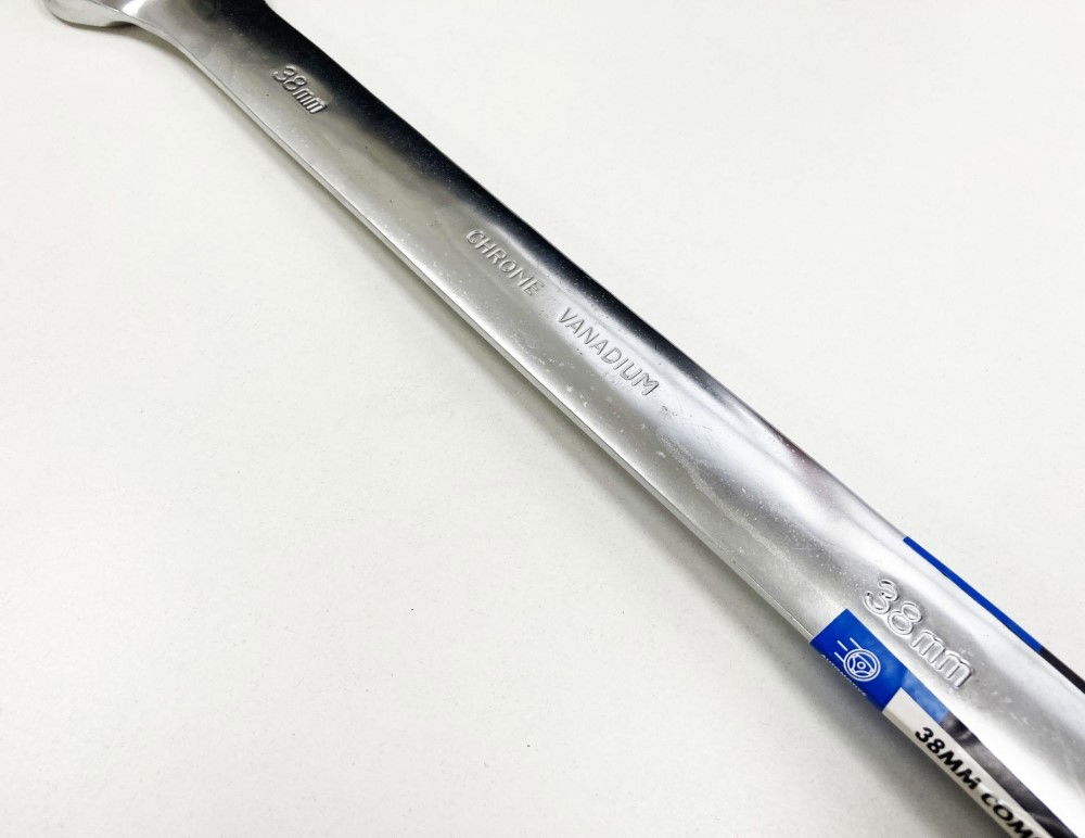COMBINATION SPANNER 38mm 6150CRV MATT FINISH - TOOLZONE KDPSP185 thumbnail 4