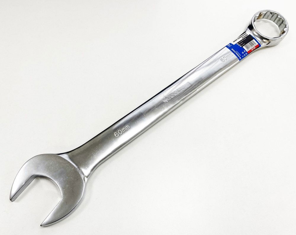COMBINATION SPANNER 60mm 6150CRV MATT FINISH - TOOLZONE KDPSP190 thumbnail 3