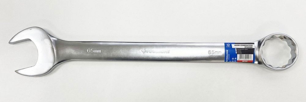 COMBINATION SPANNER 65mm 6150CRV MATT FINISH - TOOLZONE KDPSP191 thumbnail 2