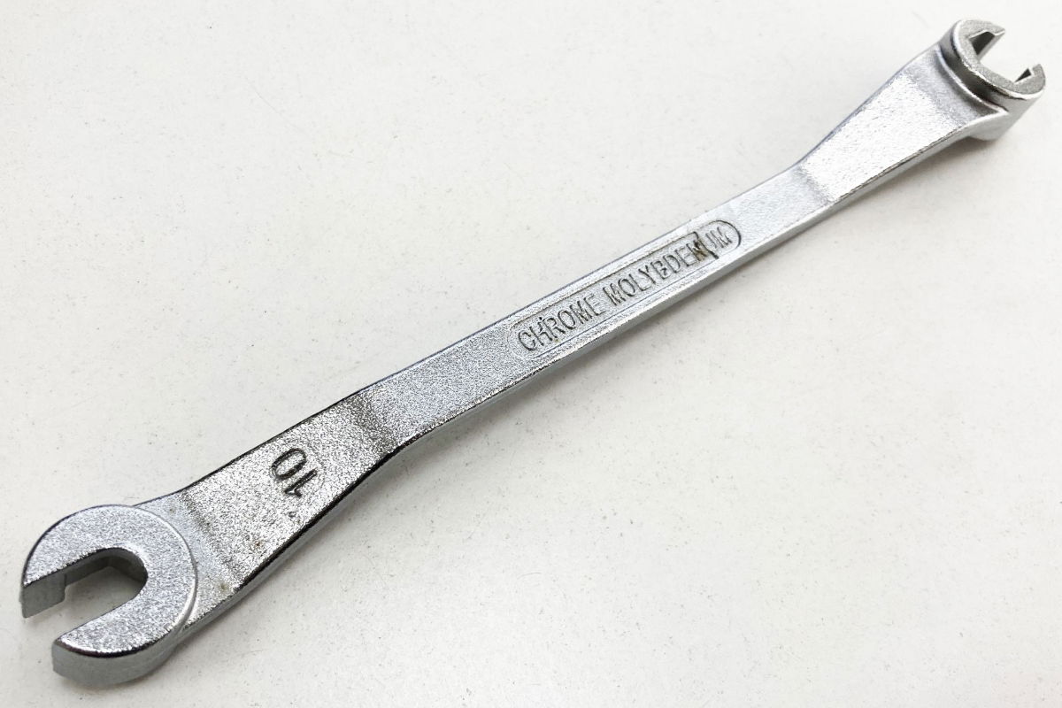 BRAKE LINE SPANNER 10 x 11mm 180mm OFFSET DESIGN - TOOLZONE KDPSP196 thumbnail 5
