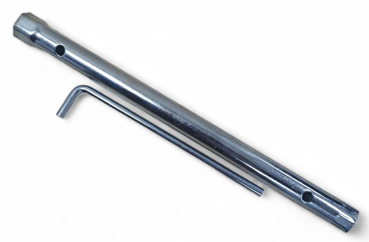 SPARK PLUG SPANNER 16 x 18mm 300mm INTEGRAL L SHAPE TOMMY BAR - TOOLZONE KDPSP197 thumbnail 3