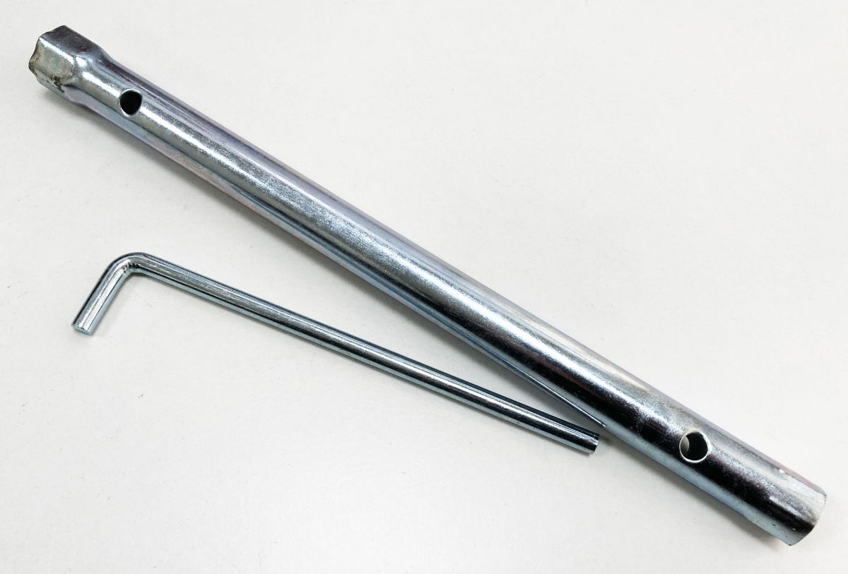 SPARK PLUG SPANNER 16 x 18mm 300mm INTEGRAL L SHAPE TOMMY BAR - TOOLZONE KDPSP197 thumbnail 6