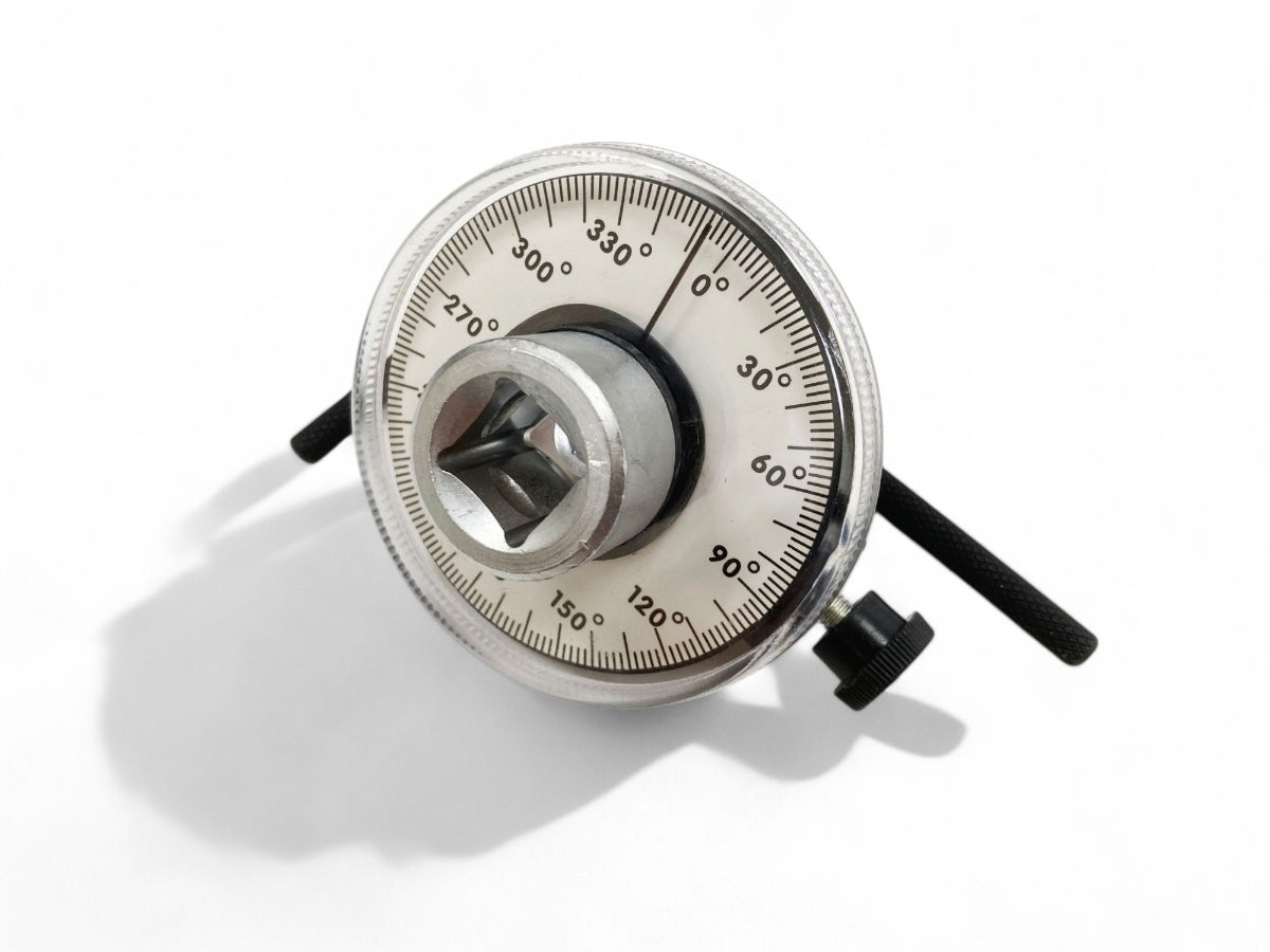 ANGULAR TORQUE GAUGE 1/2 DRIVE CHROME VANADIUM 2 DEGREE GRADUATIONS - TOOLZONE KDPSS008 thumbnail 2