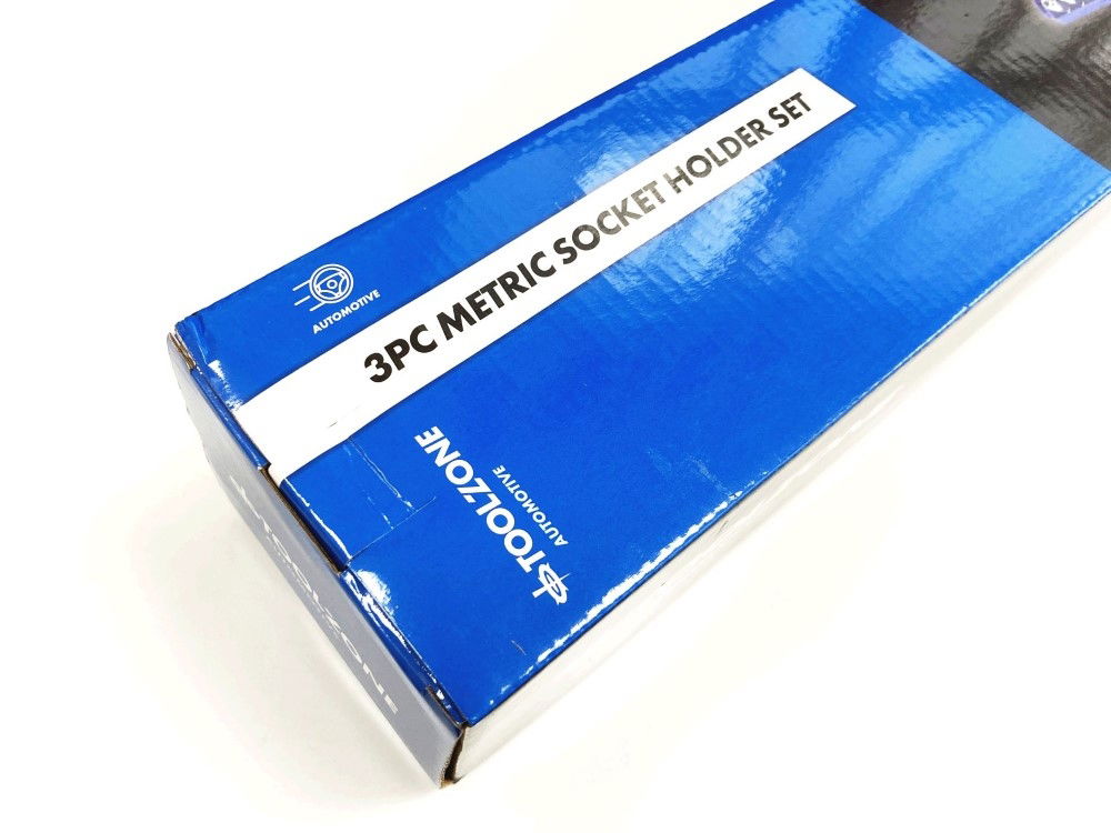 SOCKET HOLDER SET 3pc ABS PLASTIC 1/4 3/8 1/2 DRIVE METRIC MARKED - TOOLZONE KDPSS013 thumbnail 4