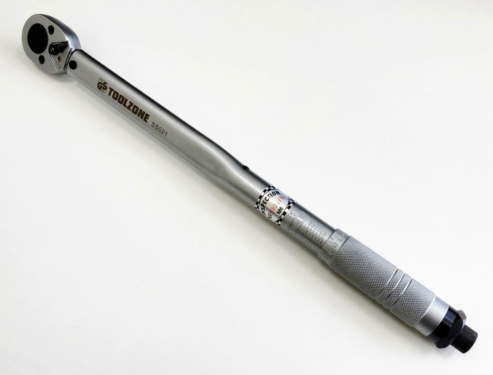 TORQUE WRENCH 1/2 DRIVE 42-210nm CALIBRATION CERTIFICATE LOCKING NUT - TOOLZONE KDPSS021 thumbnail 5
