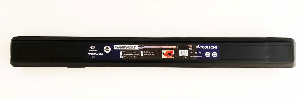 TORQUE WRENCH 3/4 DRIVE 100-500nm CALIBRATION CERTIFICATE LOCKING NUT - TOOLZONE KDPSS025 thumbnail 2