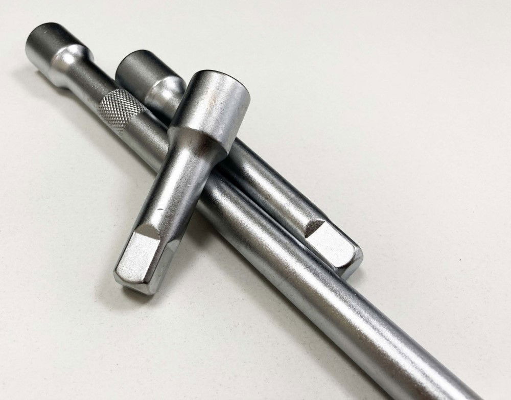 EXTENSION BAR SET 1/2 DRIVE 3pc 3 5 10 CRV SATIN FINISH - TOOLZONE KDPSS027 thumbnail 7