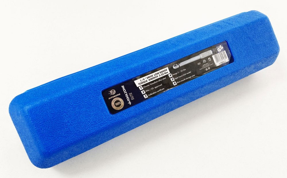 TORQUE WRENCH 1/4 DRIVE 5-25nm CALIBRATION CERTIFICATE LOCKING NUT - TOOLZONE KDPSS029 thumbnail 5