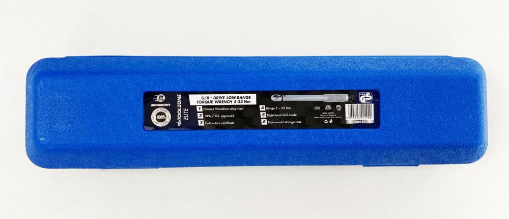 TORQUE WRENCH 3/8 DRIVE 5-25nm CALIBRATION CERTIFICATE LOCKING NUT - TOOLZONE KDPSS030 thumbnail 2