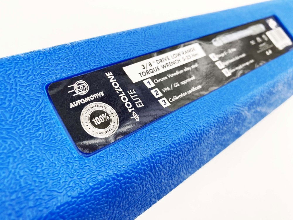 TORQUE WRENCH 3/8 DRIVE 5-25nm CALIBRATION CERTIFICATE LOCKING NUT - TOOLZONE KDPSS030 thumbnail 4