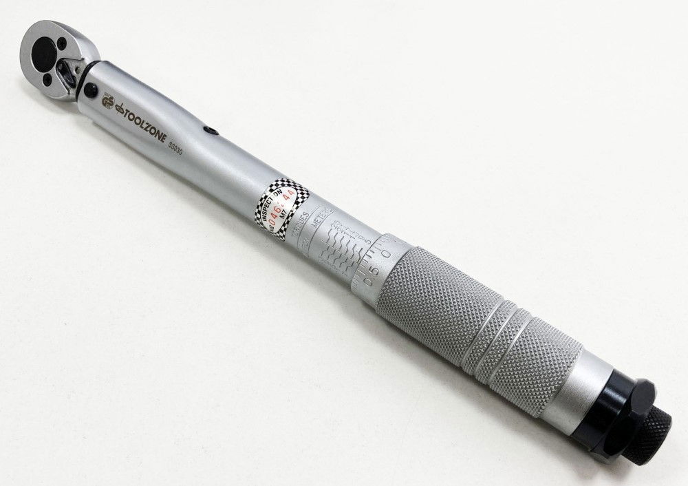 TORQUE WRENCH 3/8 DRIVE 5-25nm CALIBRATION CERTIFICATE LOCKING NUT - TOOLZONE KDPSS030 thumbnail 6