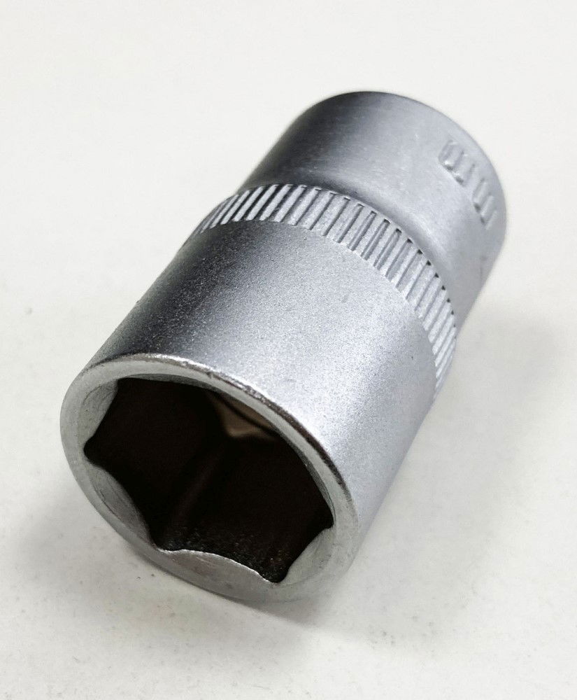 SOCKET 1/2 DRIVE 17mm CRV SATIN SINGLE HEX - TOOLZONE KDPSS076 thumbnail 5