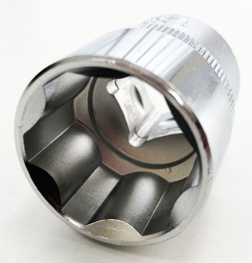 SOCKET 1/2 DRIVE 24mm CRV SATIN SINGLE HEX - TOOLZONE KDPSS083 thumbnail 5