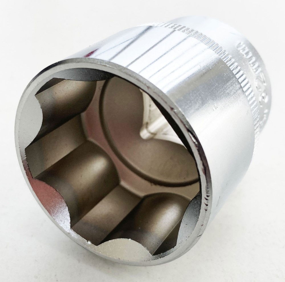 SOCKET 1/2 DRIVE 32mm CRV SATIN SINGLE HEX - TOOLZONE KDPSS088 thumbnail 3