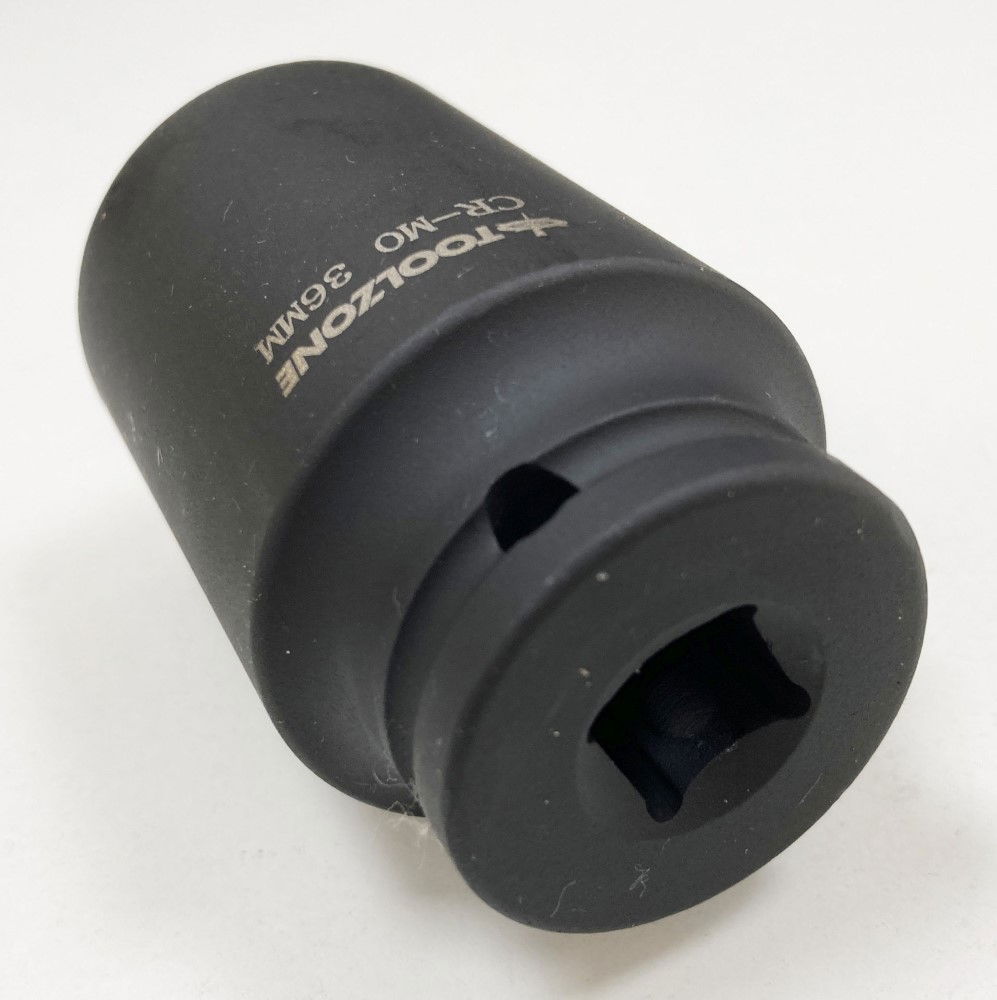 IMPACT SOCKET 1/2 DRIVE DEEP 36mm CRMO - TOOLZONE KDPSS134 thumbnail 6