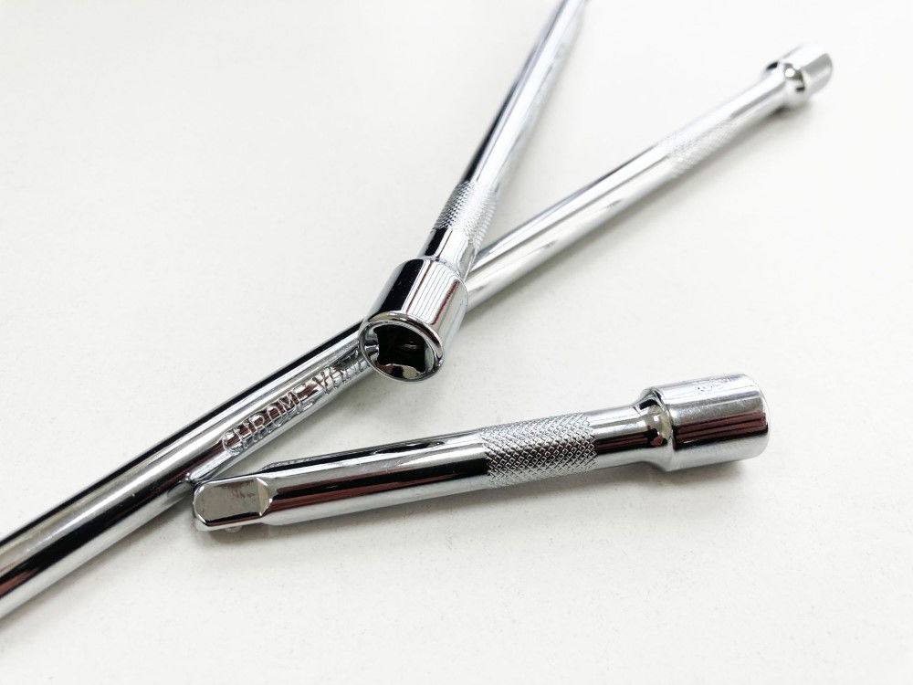 EXTENSION BAR SET 1/4 DRIVE SHORT 3 PIECES 75mm 150mm 225mm - TOOLZONE KDPSS140 thumbnail 5