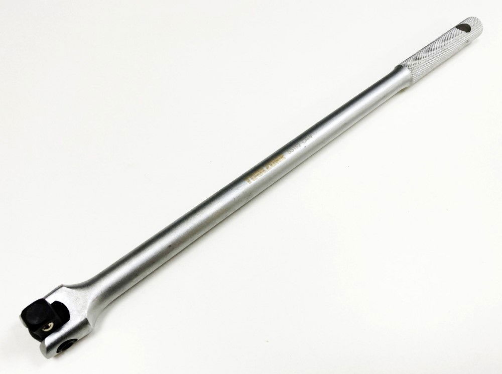 KNUCKLE BAR 1/2 DRIVE 18 SATIN FINISH CRV - TOOLZONE KDPSS152 thumbnail 2