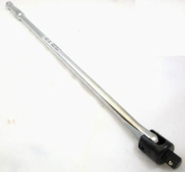 KNUCKLE BAR 1/2 DRIVE 24 CRV POLISHED FLEXIBLE HEAD - TOOLZONE KDPSS153 thumbnail 2