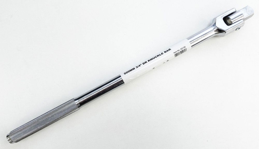 KNUCKLE BAR 3/4 DRIVE 500mm CHROME PLATED - TOOLZONE KDPSS156 thumbnail 2