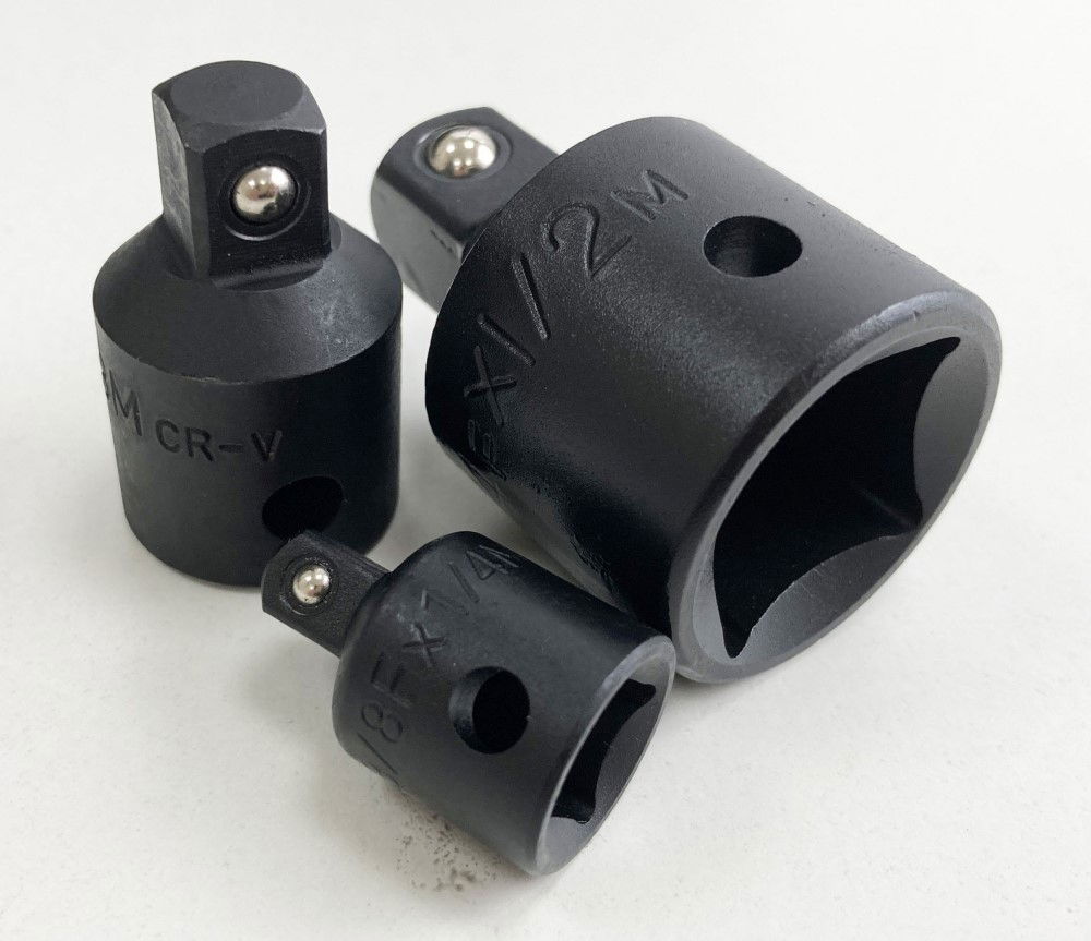 IMPACT REDUCER ADAPTOR SET 3 PIECES CRV - TOOLZONE KDPSS169 thumbnail 5