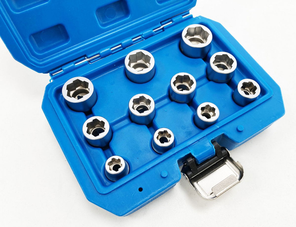 TWIST SOCKET SET 3/8 DRIVE 11 PIECES 9-19mm CHROME MOLYBDENUM - TOOLZONE KDPSS209 thumbnail 6