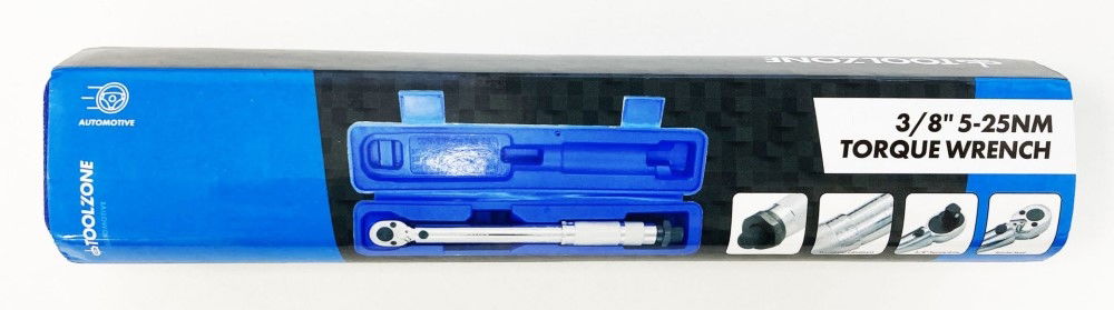 TORQUE WRENCH 3/8 DRIVE 5-25nm - TOOLZONE KDPSS218 thumbnail 2