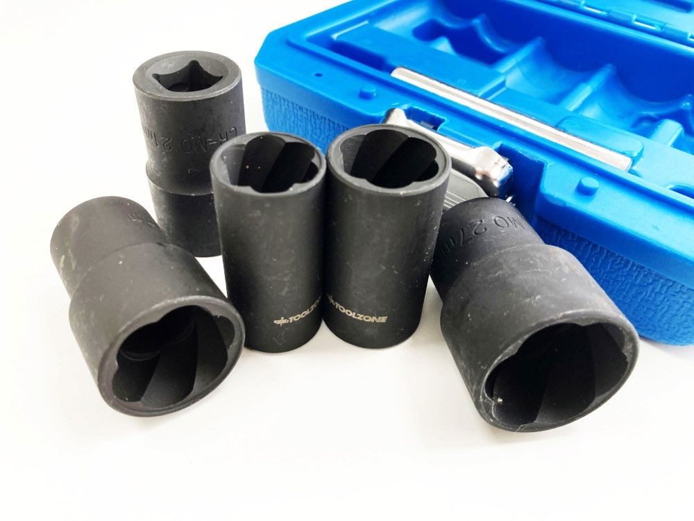 TWIST SOCKET SET 1/2 DRIVE 6 PIECES 17mm-27mm - TOOLZONE KDPSS228 thumbnail 6
