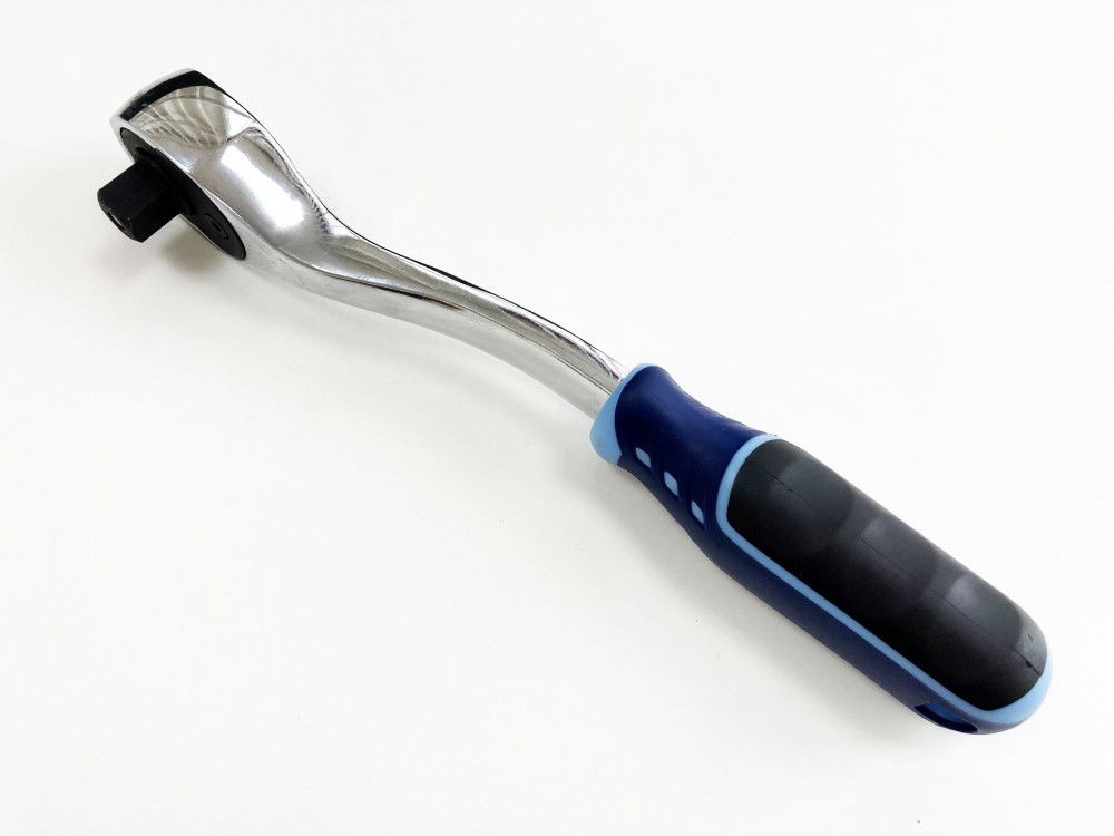 RATCHET HANDLE 3/8 DRIVE 90 TEETH 3 COLOUR CRV - TOOLZONE KDPSS231 thumbnail 6