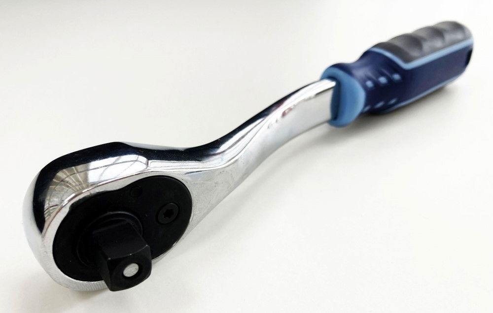RATCHET HANDLE 3/8 DRIVE 90 TEETH 3 COLOUR CRV - TOOLZONE KDPSS231 thumbnail 7