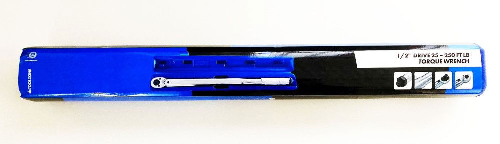 TORQUE WRENCH 1/2 DRIVE 25-250 ft lb +/-4% ACCURACY - TOOLZONE KDPSS238 thumbnail 2