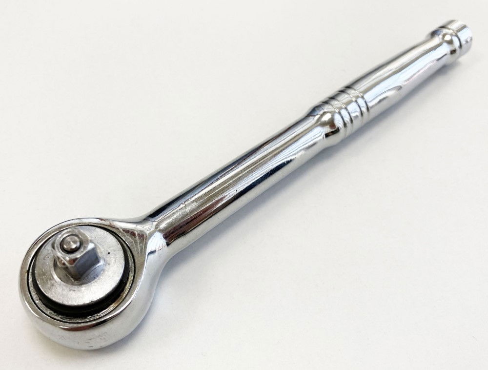 RATCHET HANDLE 1/4 DRIVE POLISHED CHROME QUICK RELEASE - TOOLZONE KDPSS239 thumbnail 4
