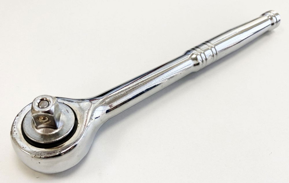 RATCHET HANDLE 3/8 DRIVE POLISHED CHROME QUICK RELEASE - TOOLZONE KDPSS240 thumbnail 4