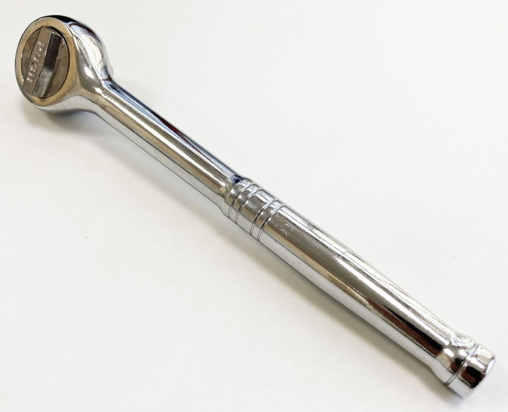 RATCHET HANDLE 3/8 DRIVE POLISHED CHROME QUICK RELEASE - TOOLZONE KDPSS240 thumbnail 6