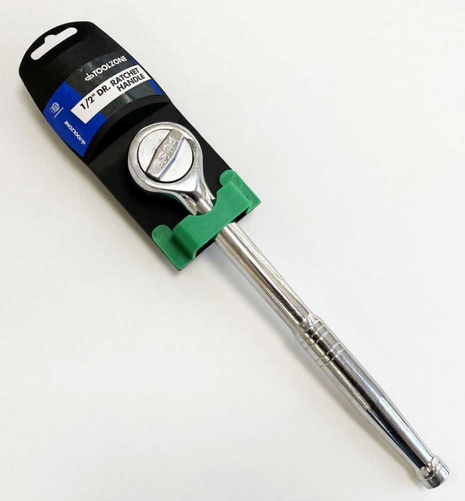 RATCHET HANDLE 1/2 DRIVE POLISHED CHROME QUICK RELEASE - TOOLZONE KDPSS241 thumbnail 3