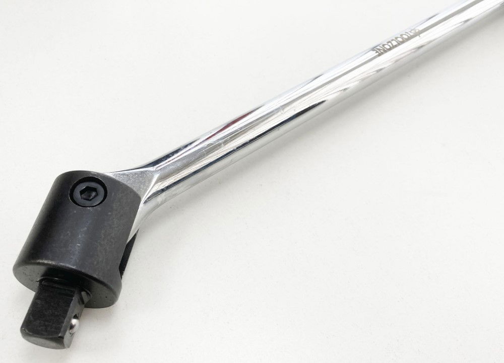 KNUCKLE BAR 1/2 DRIVE 24 CHROME MOLYBDENUM POLISHED CHROME BLACK PHOSPHATE HEAD - TOOLZONE KDPSS245 thumbnail 4