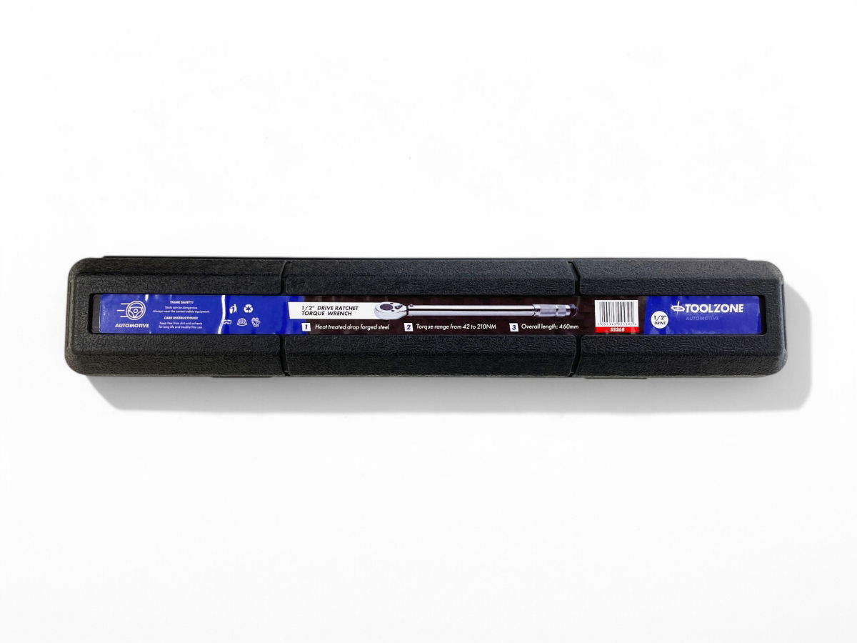 TORQUE WRENCH 1/2 DRIVE 42-210nm 460mm HEAT TREATED STEEL - TOOLZONE KDPSS268 thumbnail 7