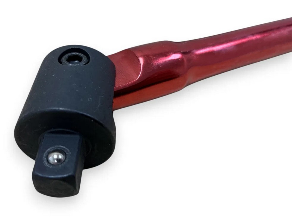 RED 24 X 1/2  FLEXIBLE KNUCKLE BREAKER BAR - TOOLZONE thumbnail 2