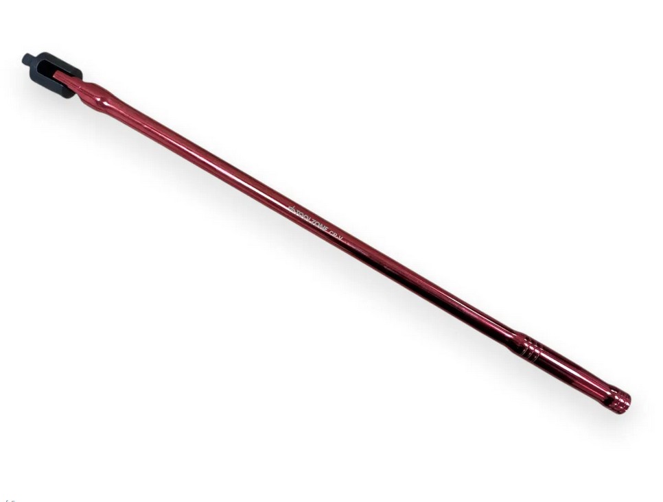RED 24 X 1/2  FLEXIBLE KNUCKLE BREAKER BAR - TOOLZONE thumbnail 3