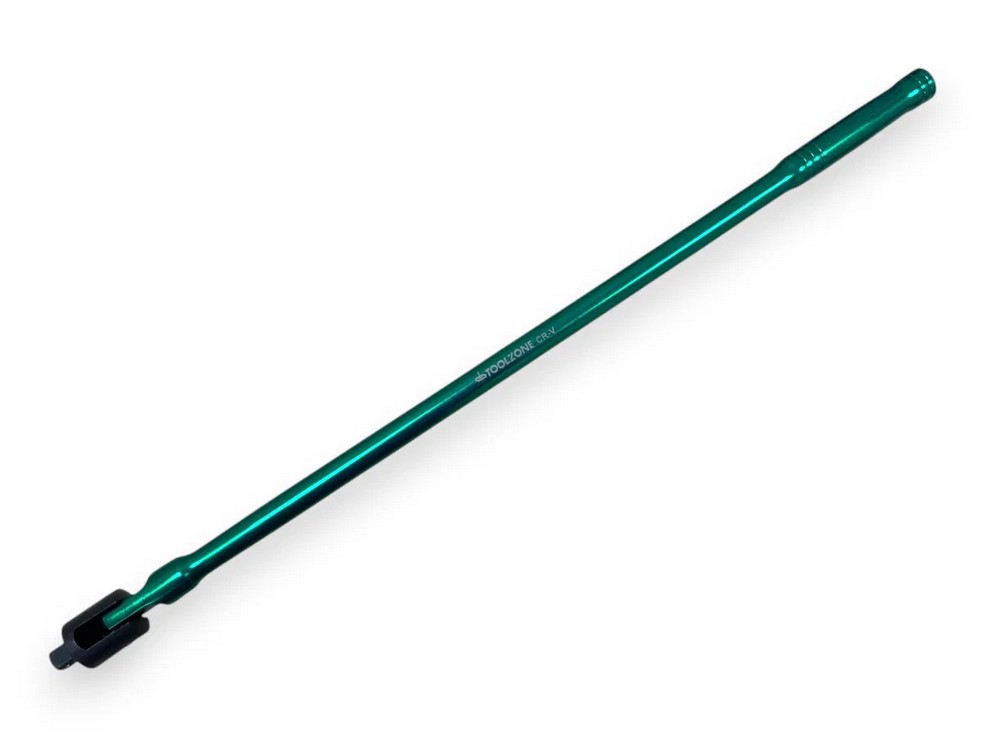 GREEN 24 X 1/2  FLEXIBLE KNUCKLE BREAKER BAR - TOOLZONE thumbnail 3