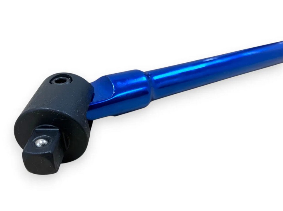 BLUE 24 X 1/2  FLEXIBLE KNUCKLE BREAKER BAR - TOOLZONE thumbnail 2
