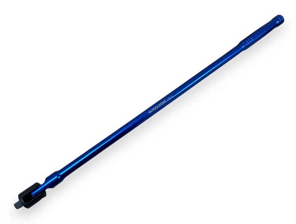 BLUE 24 X 1/2  FLEXIBLE KNUCKLE BREAKER BAR - TOOLZONE thumbnail 3