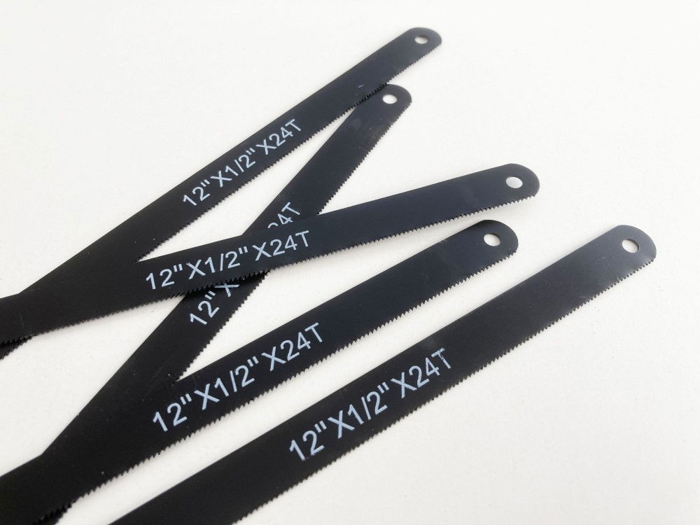 HACKSAW BLADES 12 24 TPI CARBON STEEL 12 PIECES - TOOLZONE KDPSW101 thumbnail 5