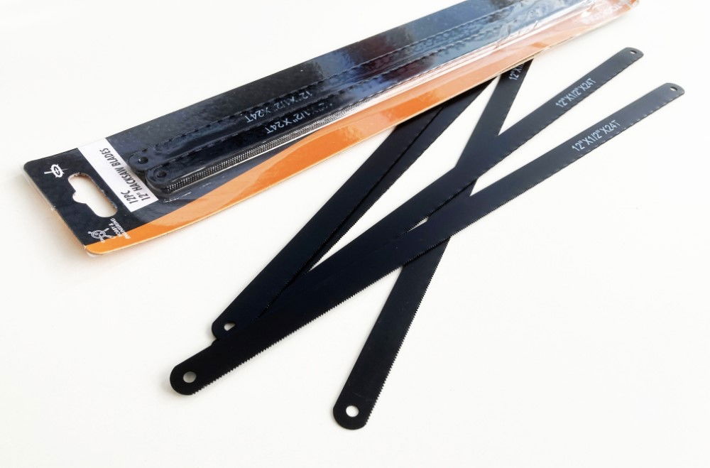 HACKSAW BLADES 12 24 TPI CARBON STEEL 12 PIECES - TOOLZONE KDPSW101 thumbnail 6