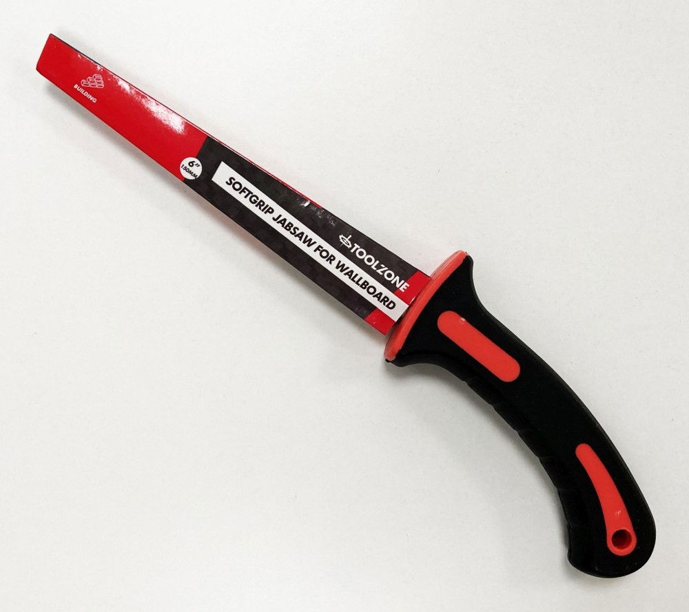 JABSAW SOFTGRIP HANDLE 8 TPI FOR WALLBOARD - TOOLZONE KDPSW135 thumbnail 2