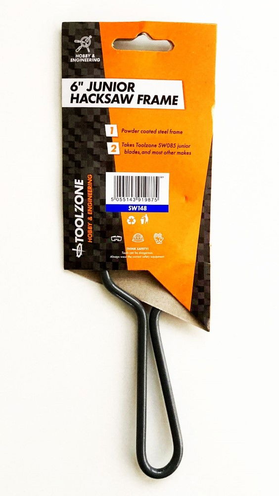 JUNIOR HACKSAW 6 HEAVY DUTY PRO WITH BLADE - TOOLZONE KDPSW148 thumbnail 4
