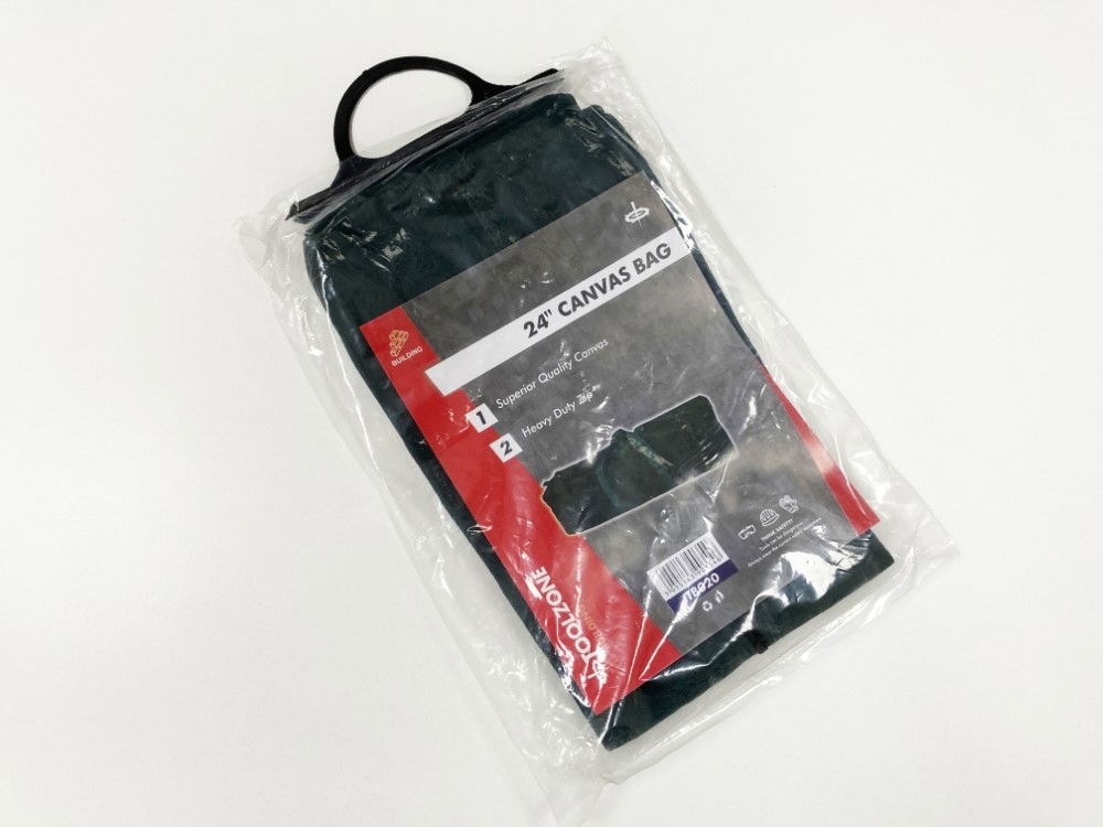 TOOLBAG 24 CANVAS ZIP CLOSURE WATER RESISTANT - TOOLZONE KDPTB020 thumbnail 3