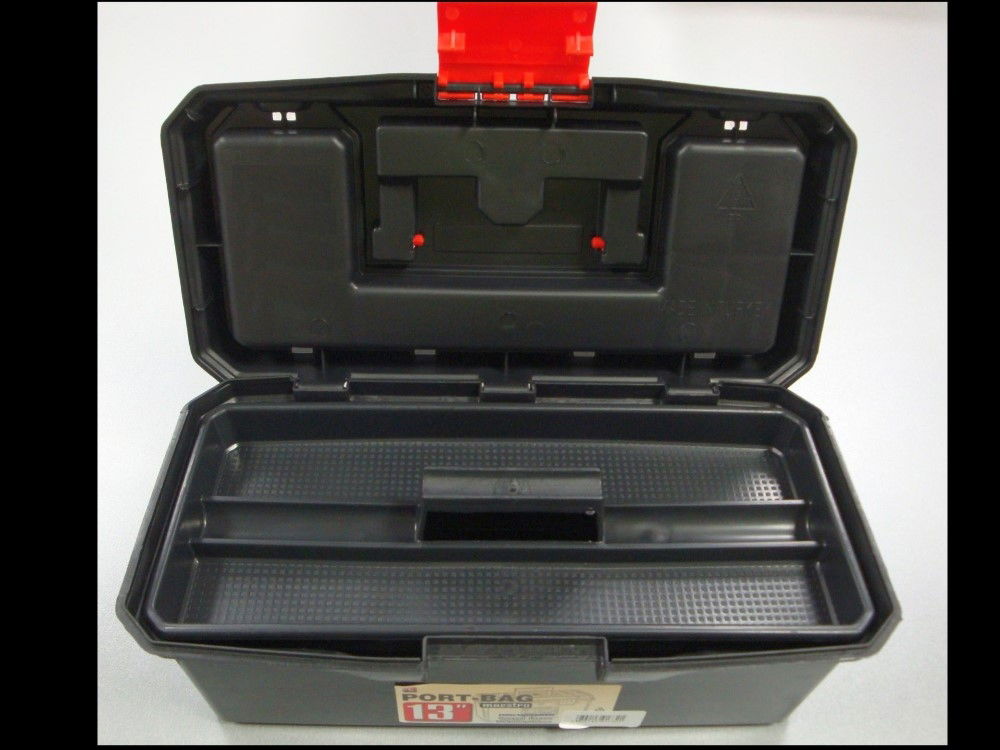 TOOLBOX MAESTRO 13 WITH ORGANISER SECTIONS AND CARRY TRAY - TOOLZONE KDPTB093 thumbnail 3